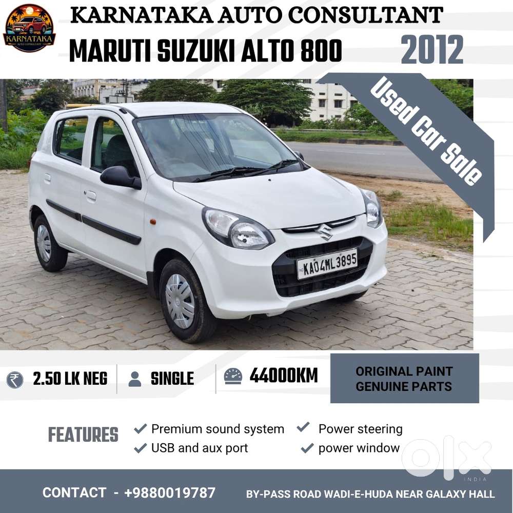 Maruti Suzuki Alto 800 Vxi, 2012, Petrol