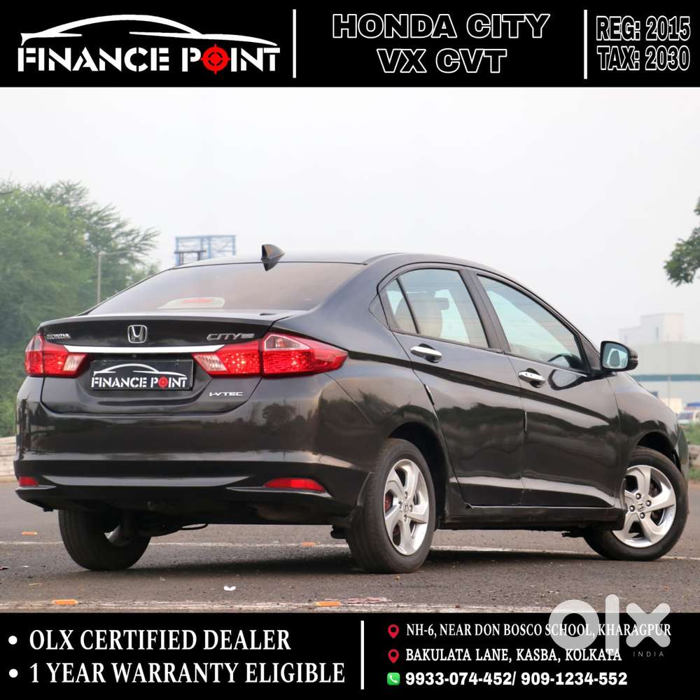 Honda City Vx Petrol Cvt, 2015, Petrol