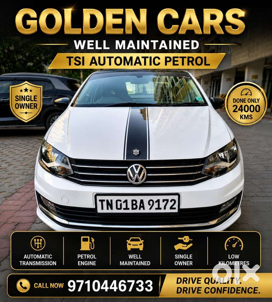 Volkswagen Vento 1.2l Tsi Highline Plus At Petrol, 2022, Petrol