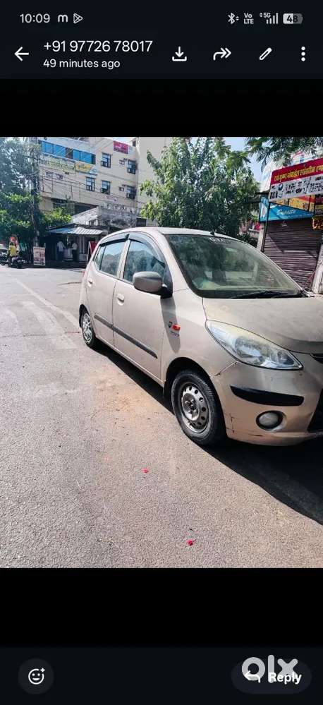 Hyundai I10 2008 Lpg 120000 Km Driven