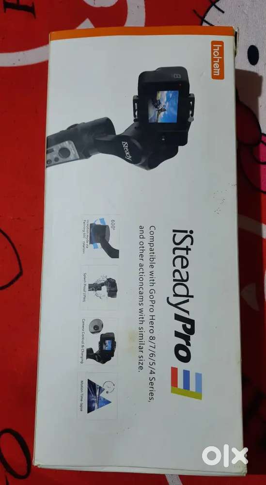 hohem Gimbal iSteady Pro2 3-Axis Stabilizer for Action Cameras