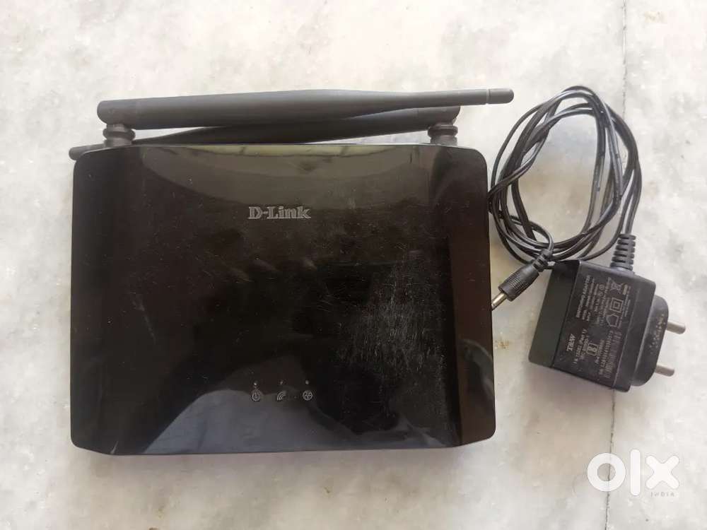 D-Link DIR-615 Wi-Fi Router with Adapter