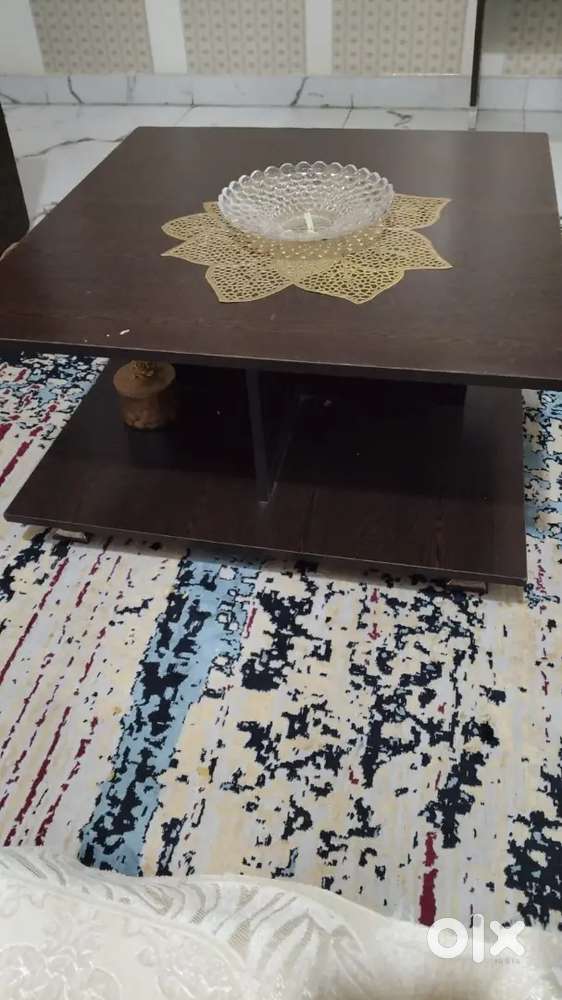Wooden square center table