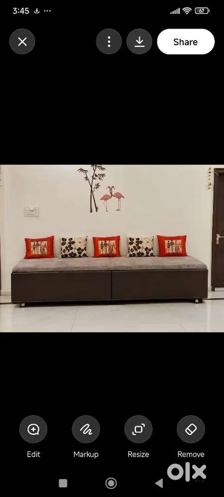 Settii for storage and sitting