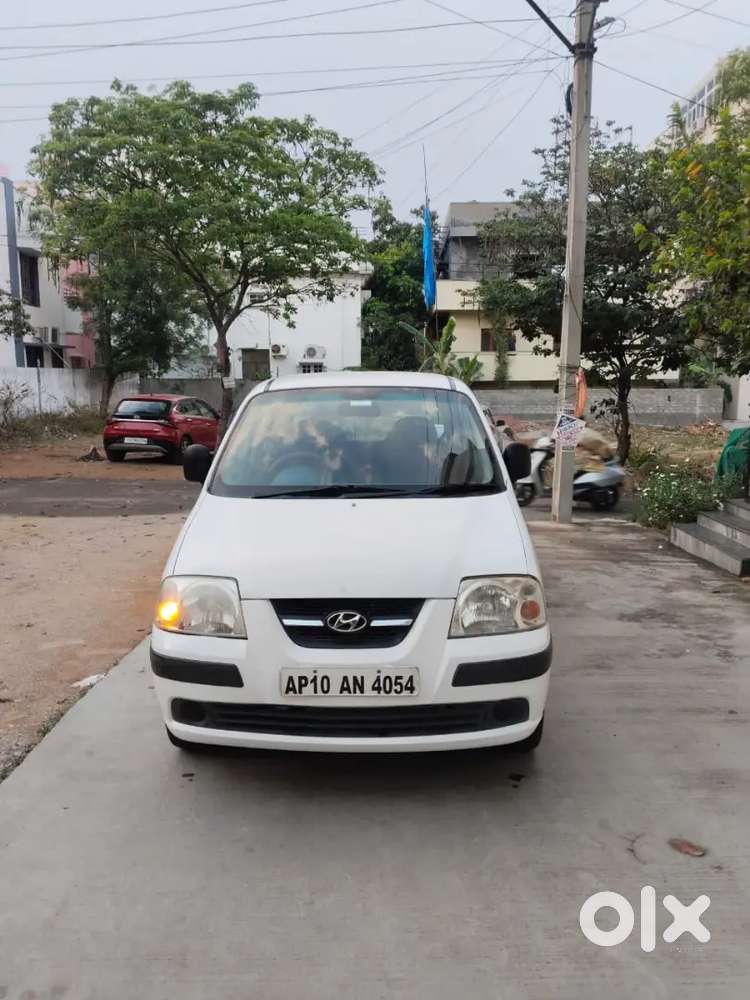 Santro Xing Gl 2008 Petrol , Noble White Colour
