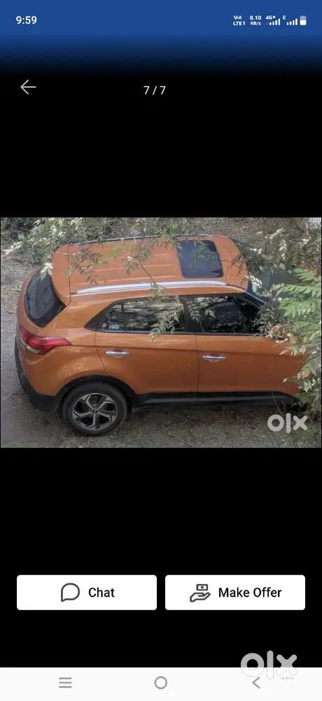 Hyundai Creta Facelift 19 Petrol 68500 Km Driven