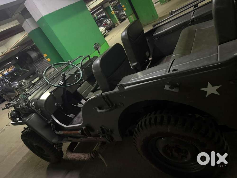 Army Jeep Original Body New Mahindra Di Diesel Engine Left Hand Drive