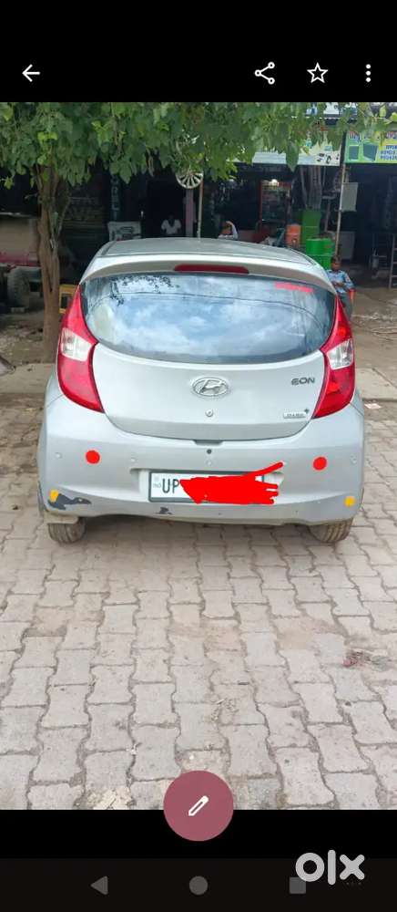 Hyundai Eon Last 2012 Model Ac Plus Heater Led Tv Back