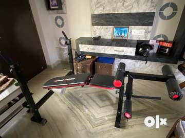 Multipurpose gym bench online olx