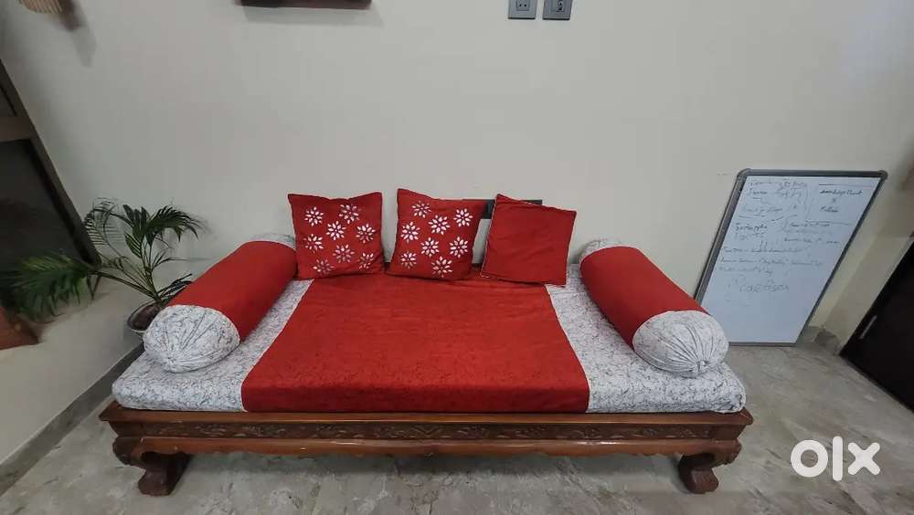 Diwan Set With wooden Craft Sofa Dining 1795443611
