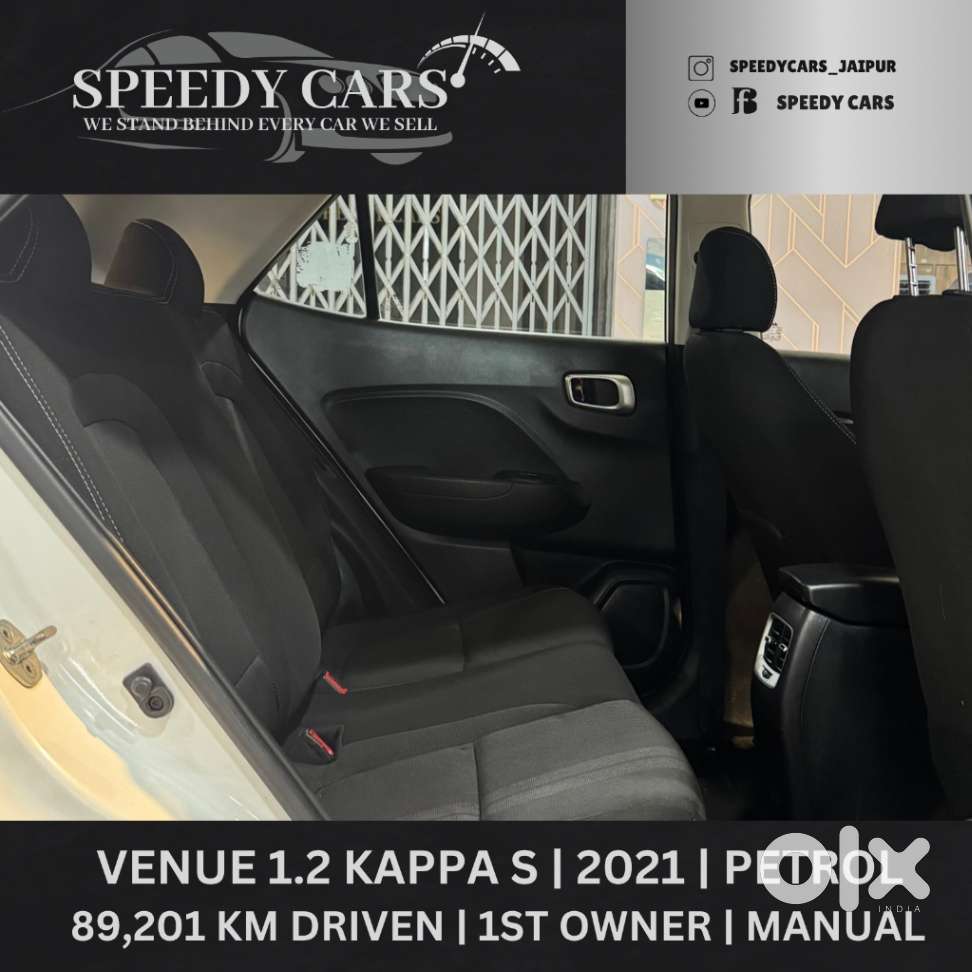 Hyundai Venue S 1.2 Petrol, 2021, Petrol