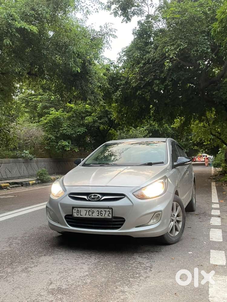 Hyundai Verna Petrol Manual 2012 Cng On Paper Best Condition