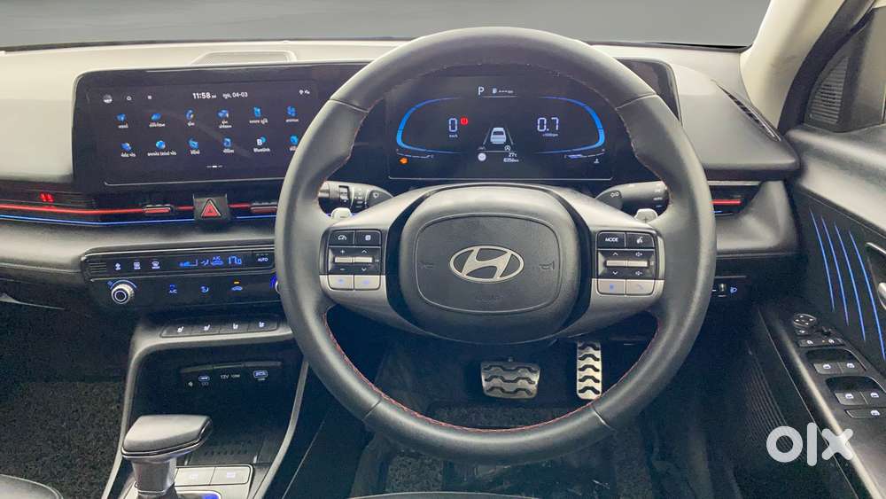 Hyundai Verna Sx (o) 1.5 Turbo Petrol Dct, 2024, Petrol