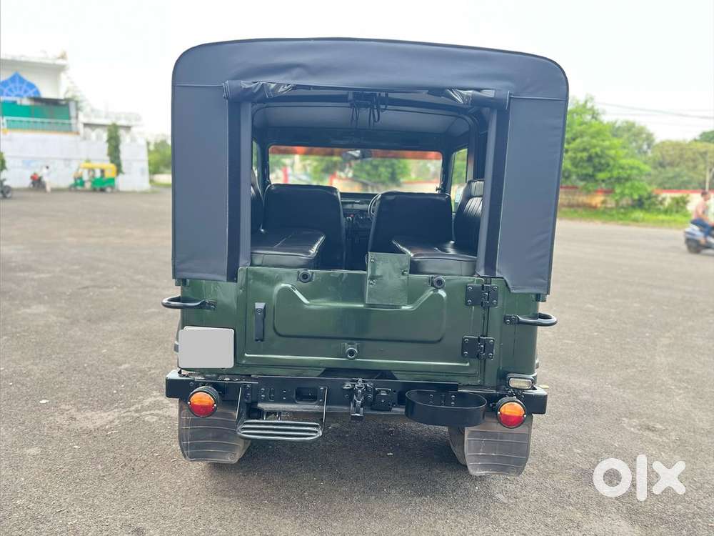 Excellent Mahindra Mm550 4x4 Army Jeep, 2000, Power Steering