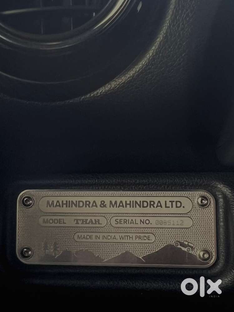 Mahindra Thar Diesel 2023