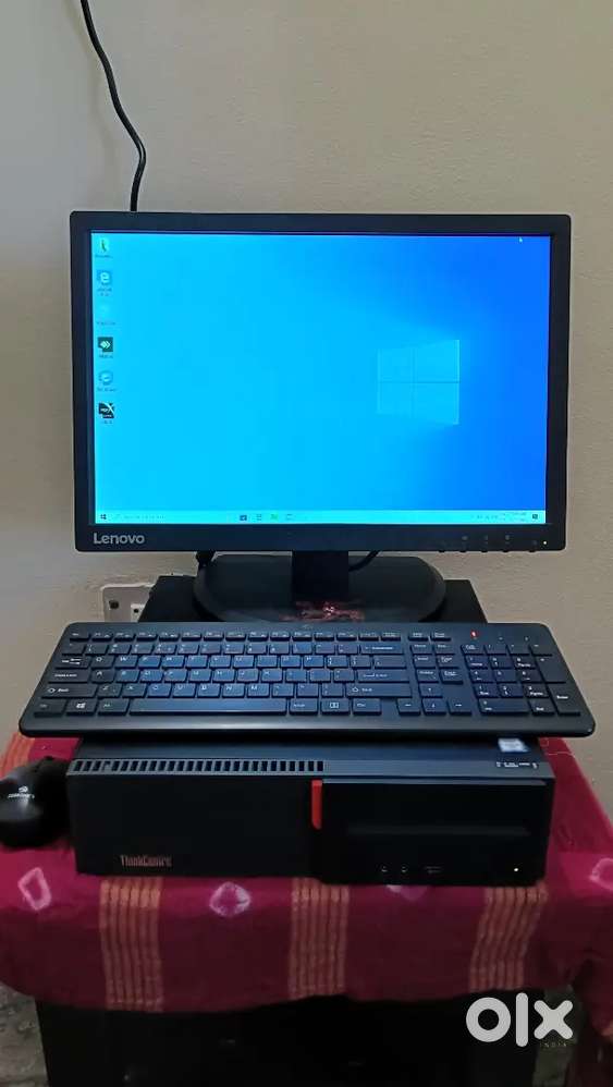 New Computer sell Lenovo Monitor with CPU thinkcenter Intel core i5