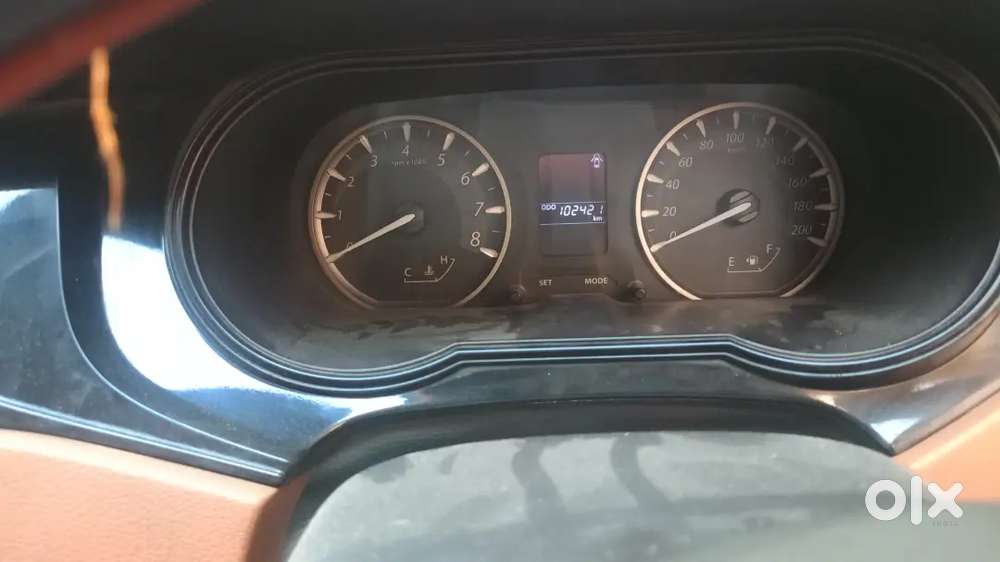 Tata Zest Top Model With Orange Interior