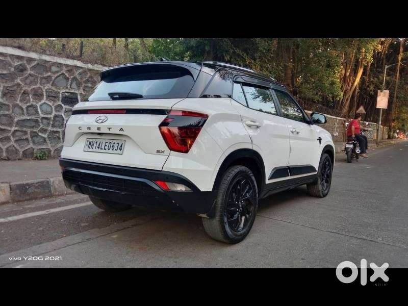 Hyundai Creta Sx (o) 1.5 Petrol Cvt Knight Dual Tone, 2023, Petrol
