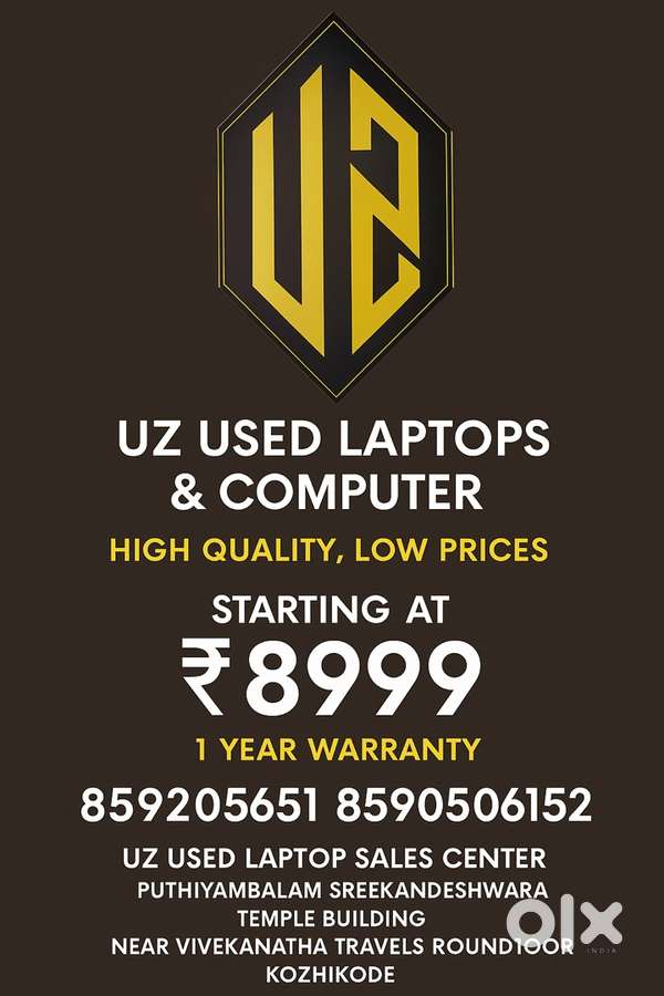 Laptop & computers are starting ₹8999