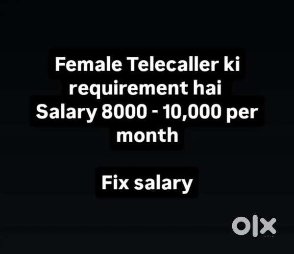Telecaller Job for Girls