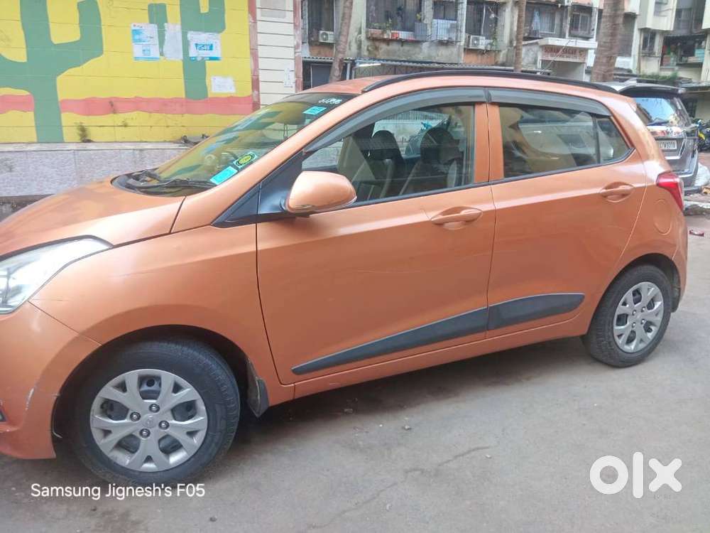 Hyundai Grand I10 1.2 Kappa Vtvt Sportz At Model Orange Colour
