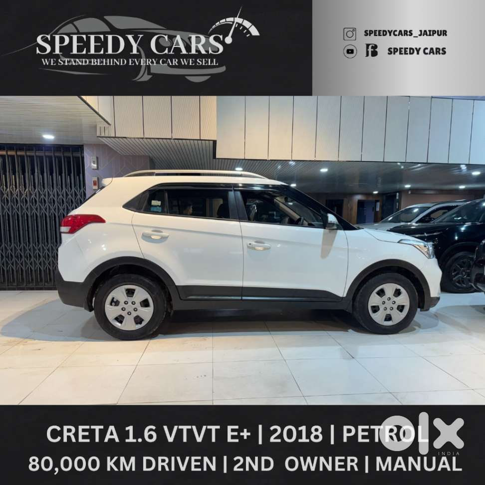 Hyundai Creta 1.6 Ex Vtvt, 2018, Petrol