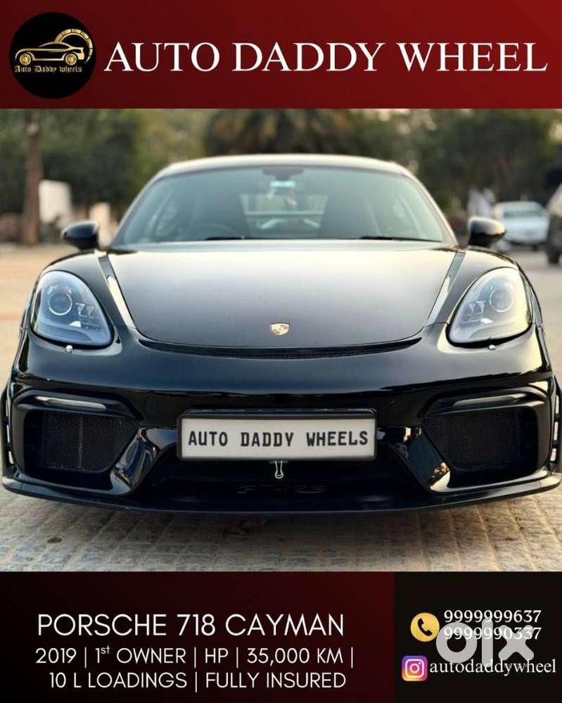 Porsche 718 Cayman S Black Edition, 2019, Petrol