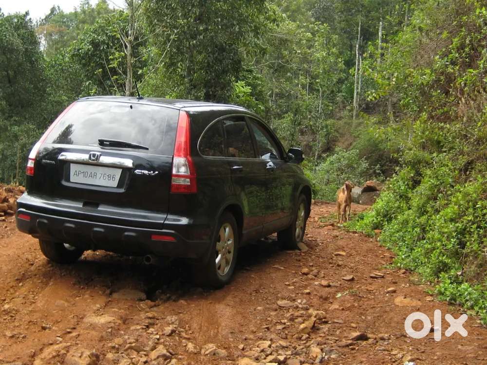 Black Honda Cr-v 2009 Petrol