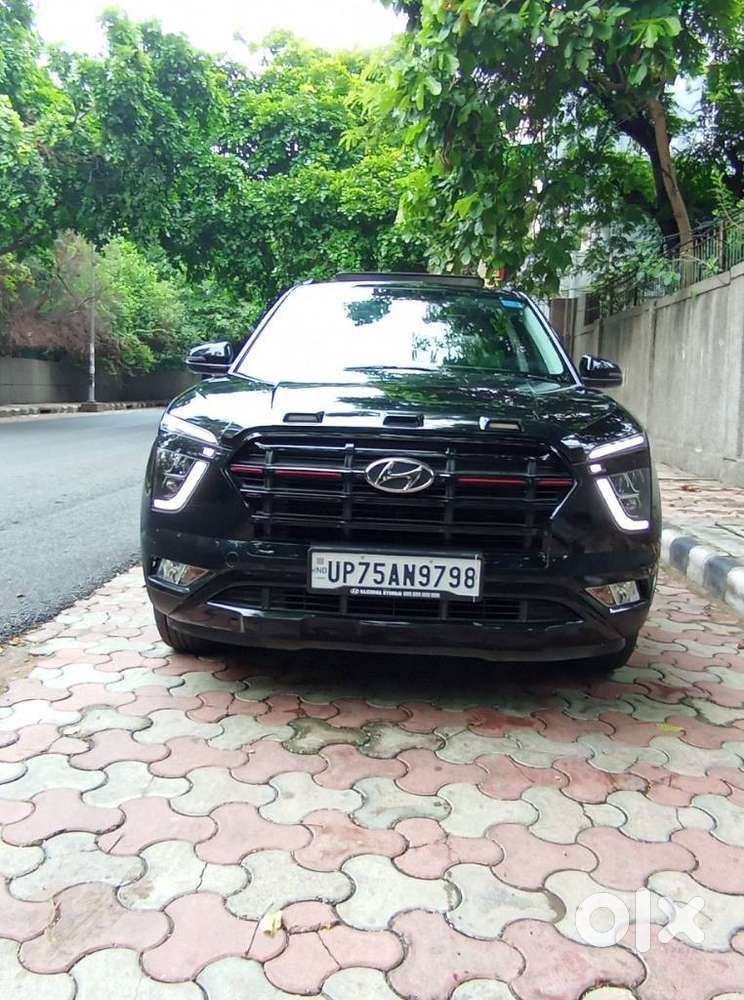 Hyundai Creta 1.5 S Plus Knight Petrol, 2022, Petrol