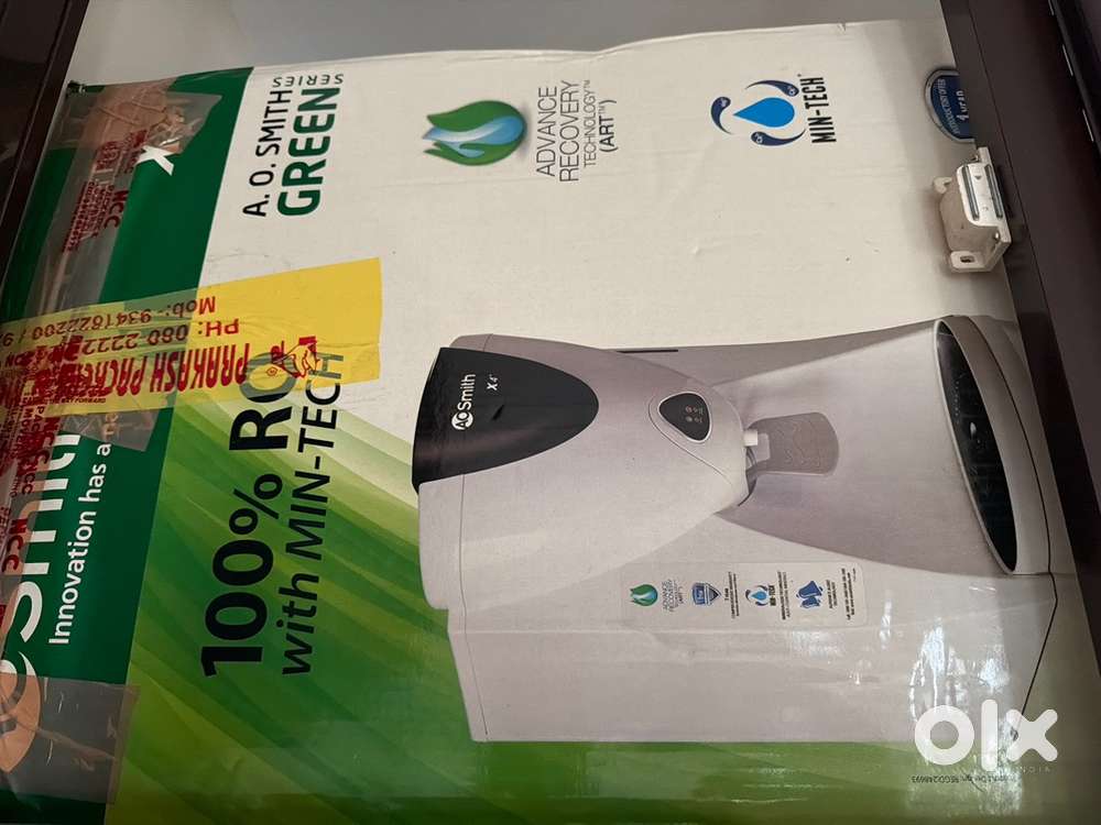 Ao smith  green series 100% RO with mini tech