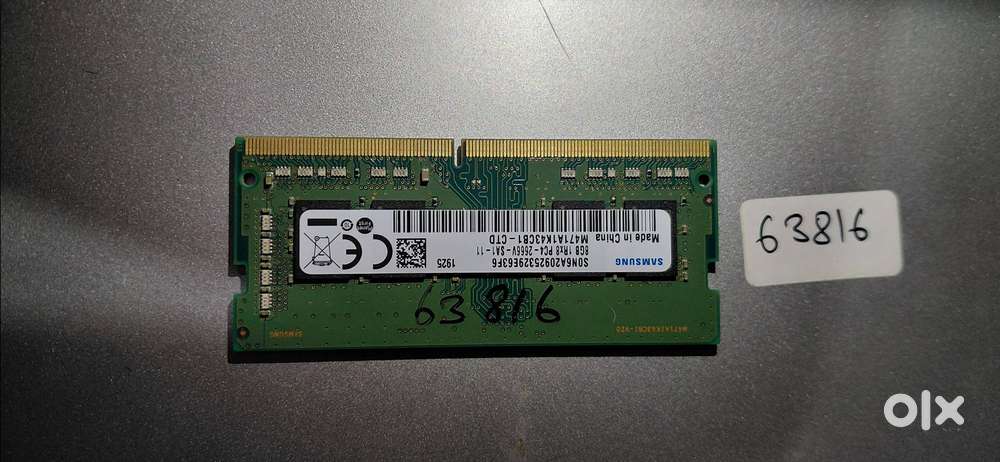 Samsung 8GB DDR4 2666MHz Laptop RAM  M471A1K43CB1-CTD