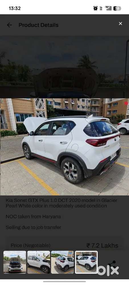 Kia Sonet 2020 Petrol Well Maintained