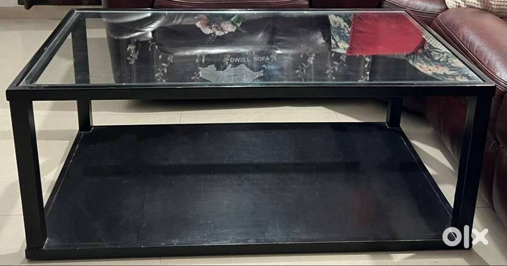 Custom Made Coffee Table  Tempered Glass Top  ₹ 4500 only