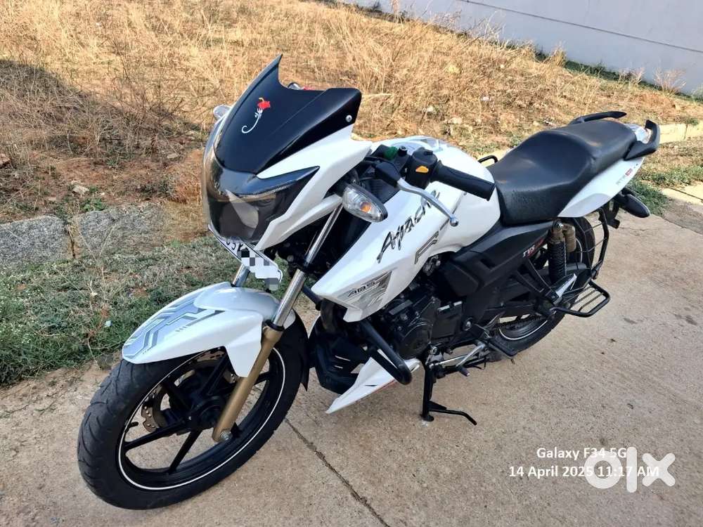 Abs Apache 180 New Model 2019 Price White Colour TVS Apache RTR