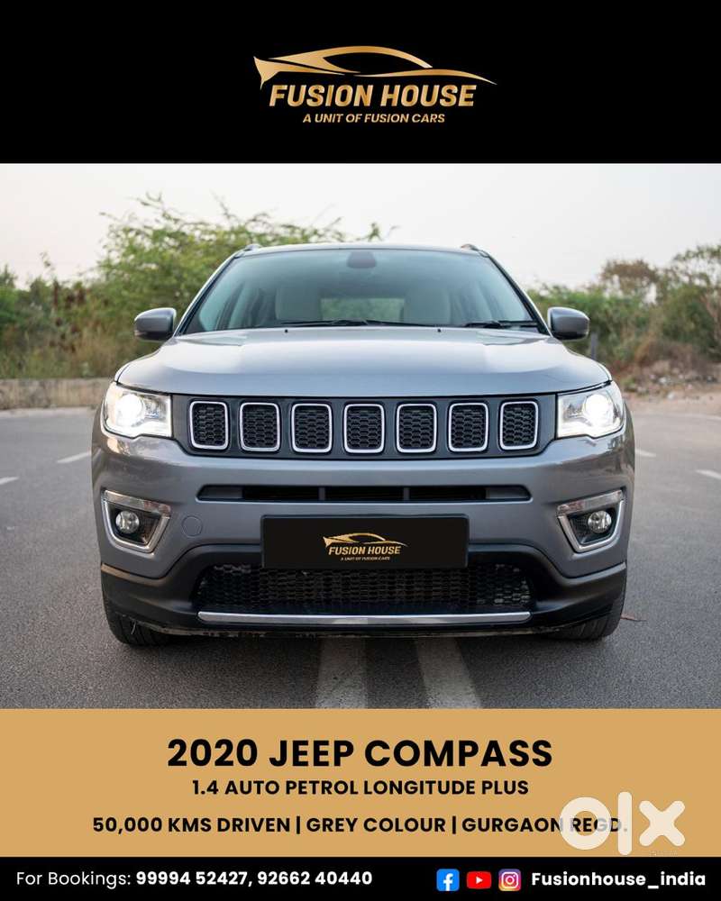 Jeep Compass 1.4 Longitude Plus Petrol At, 2020, Petrol