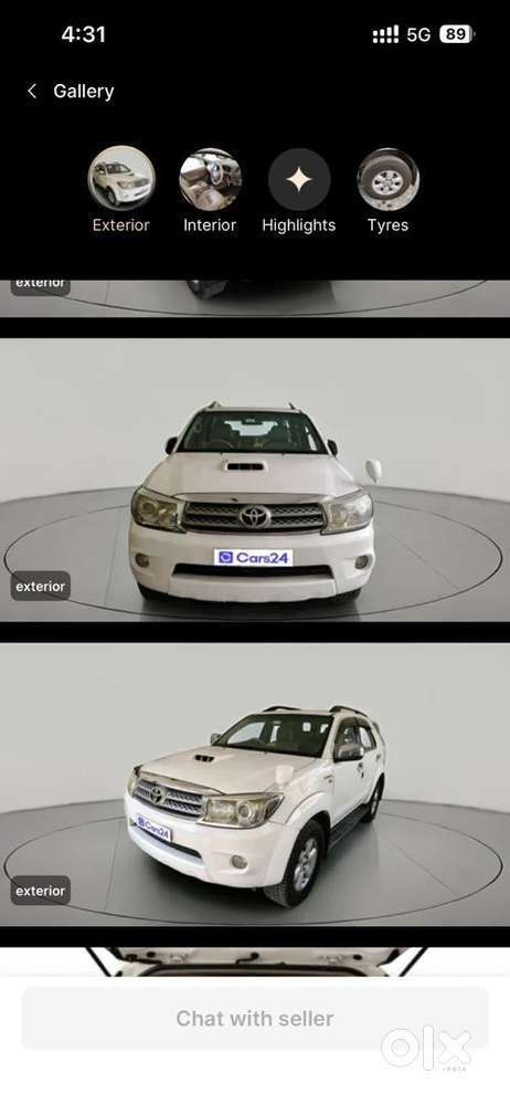 Toyota Fortuner 2011 Diesel 203052 Km Driven