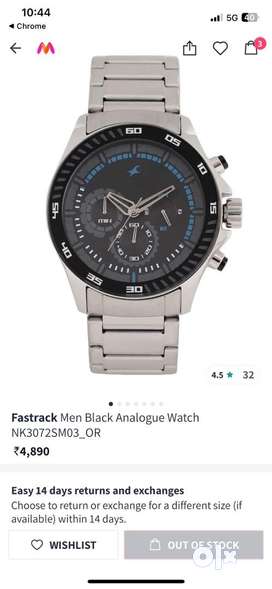 Fastrack Watch Men Fashion Items for sale in Tondiarpet OLX