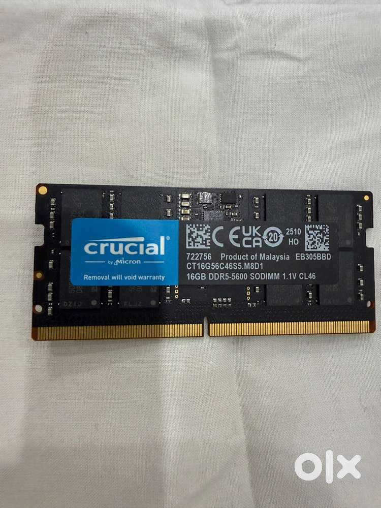 Crucial 16GB DDR5 RAM 5600MHz