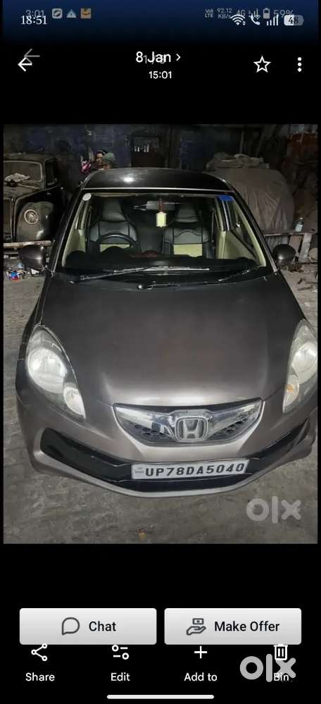 Honda Brio Petrol Mt 2013
