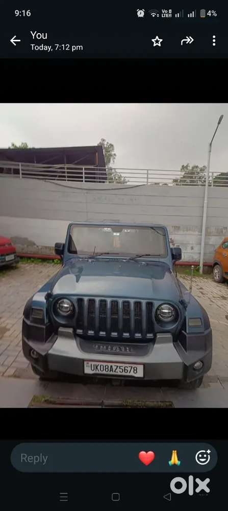 Mahindra Thar Lx 2021 4wd Mt