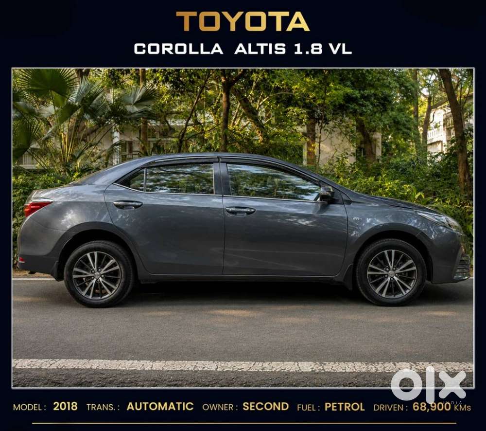Toyota Corolla Altis Vl, 2018, Petrol