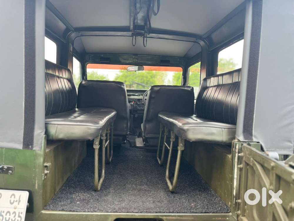 Excellent Mahindra Mm550 4x4 Army Jeep, 2000, Power Steering