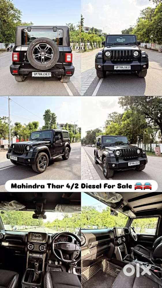 Mahindra Thar Lx 4-str Hard Top Mt, 2023, Diesel