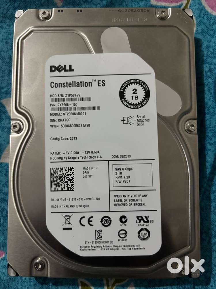 DELL HARD DRIVE CONSTELLATION ES