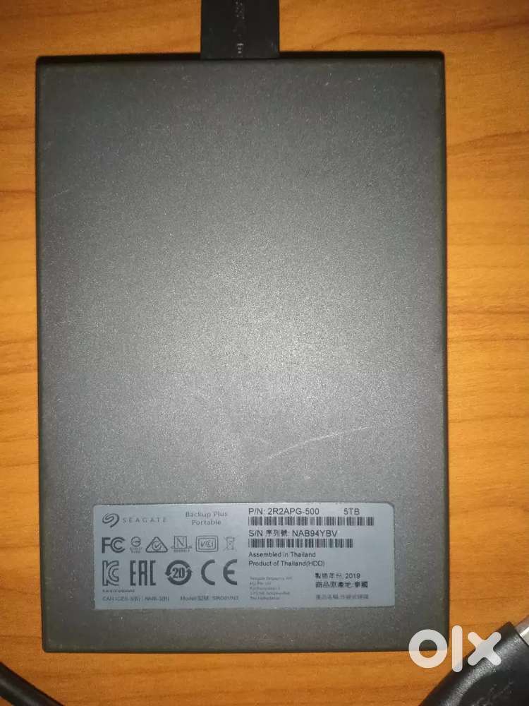 5 tb Seagate external hdd