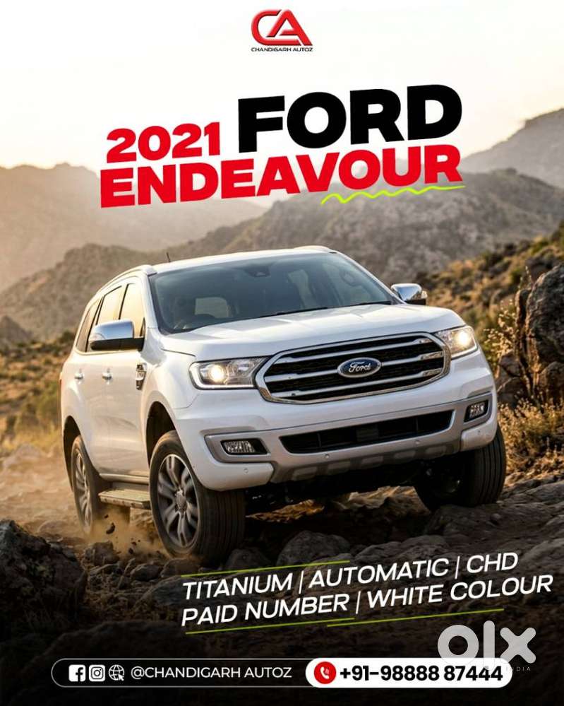 Ford Endeavour Titanium Plus 4x2 At, 2021, Diesel