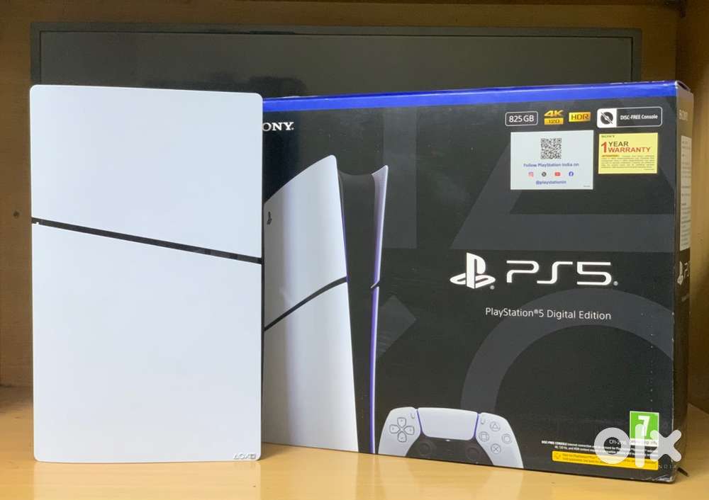 PS5 Digital Edition  1 Month Old  Mint Condition with Warranty