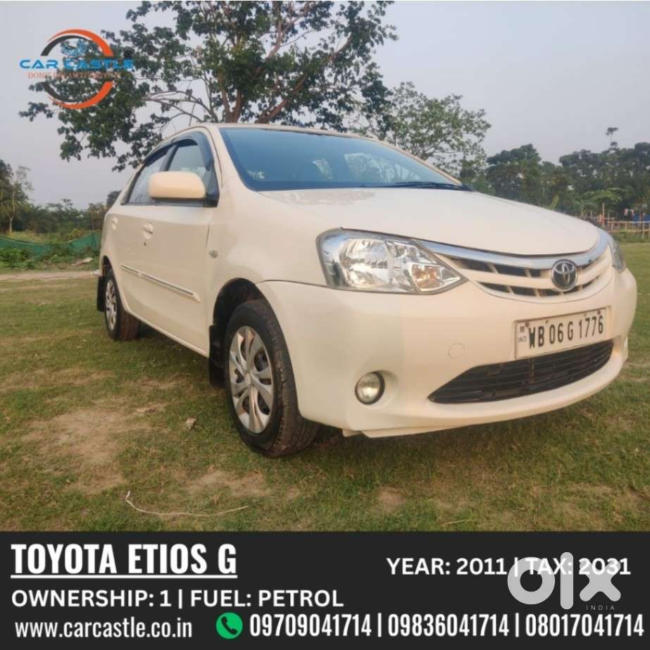 Toyota Etios 2010-2012 G, 2011, Petrol