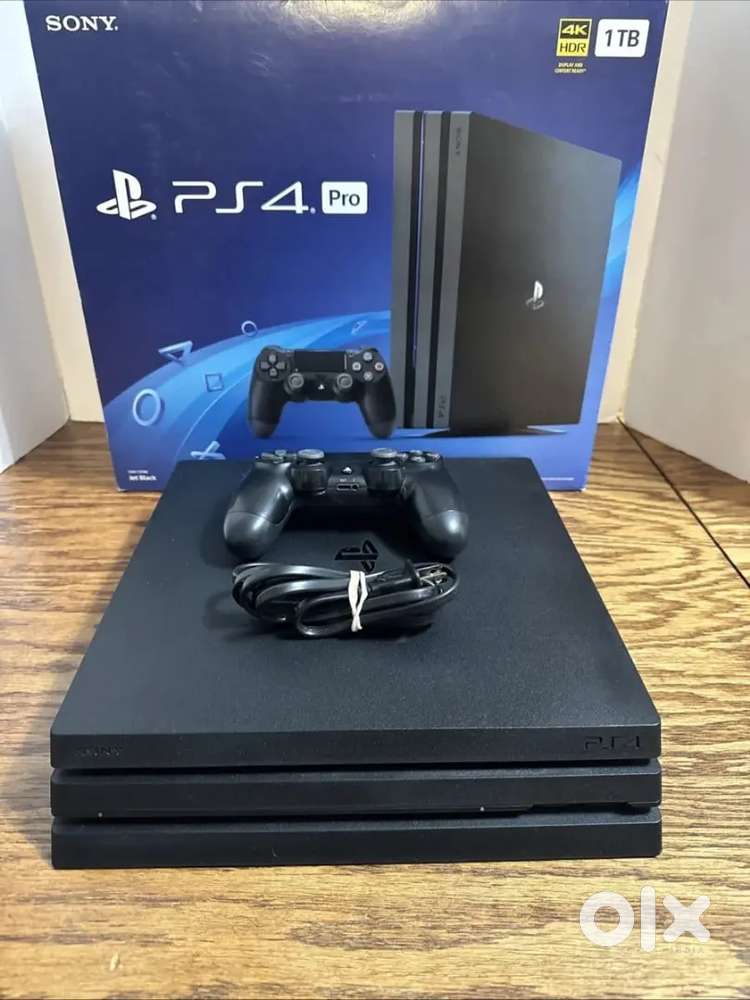 Sony PlayStation 4 Pro PS4 Pro - 1TB - Black Console - Games ...