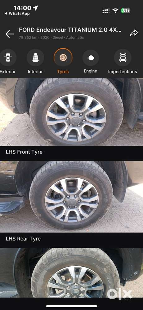 Ford Endeavour Titanium 2020